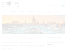 Tablet Screenshot of druces.com